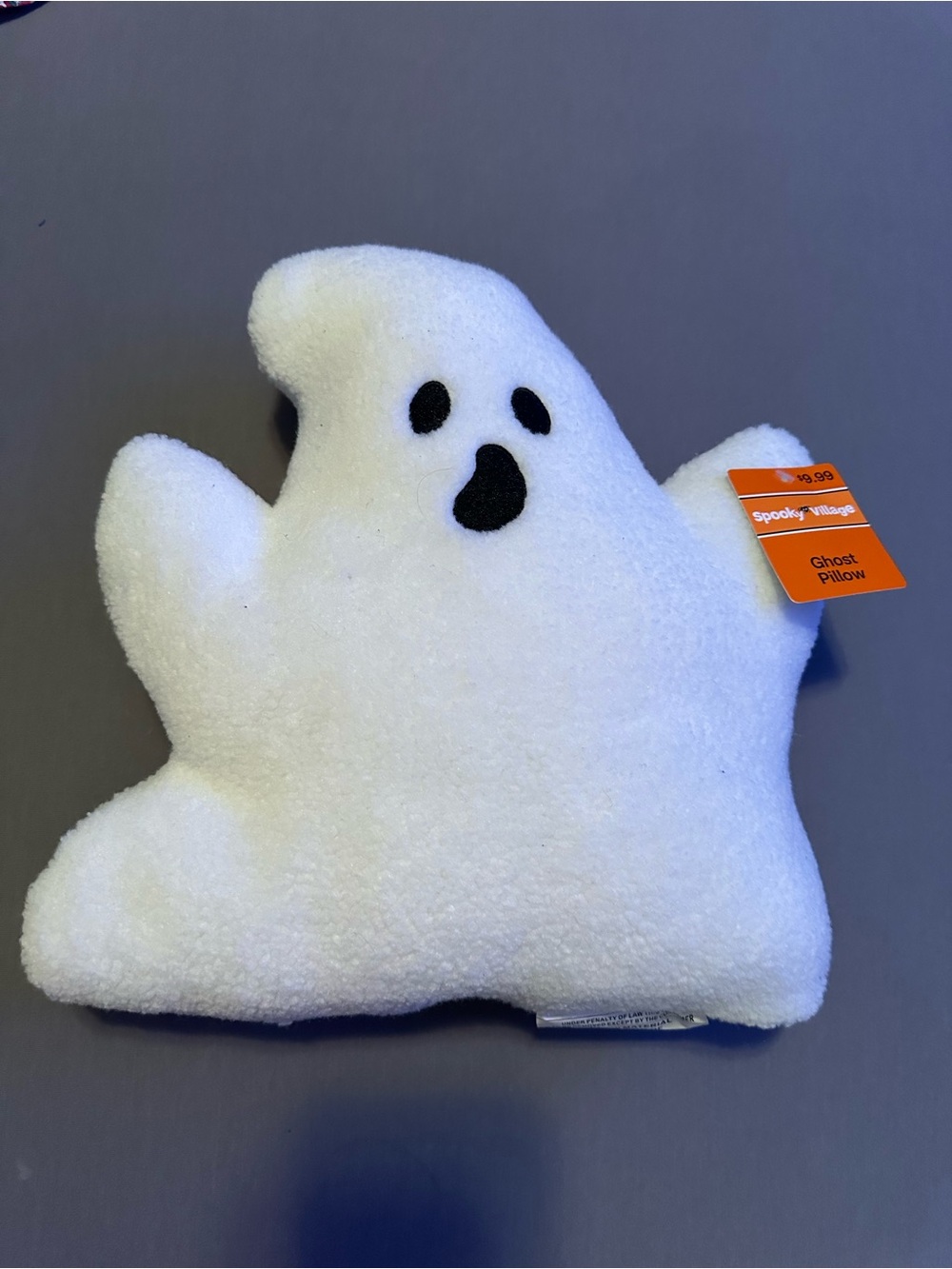 Ghost Pillow Holiday Throw Pillow - White